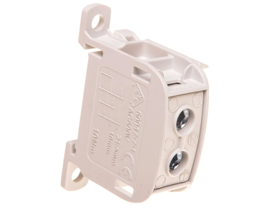 Listwa zaciskowa 1P 16‑50mm2 100A PE/N/PEN K50/1 098573 - obrazek 1