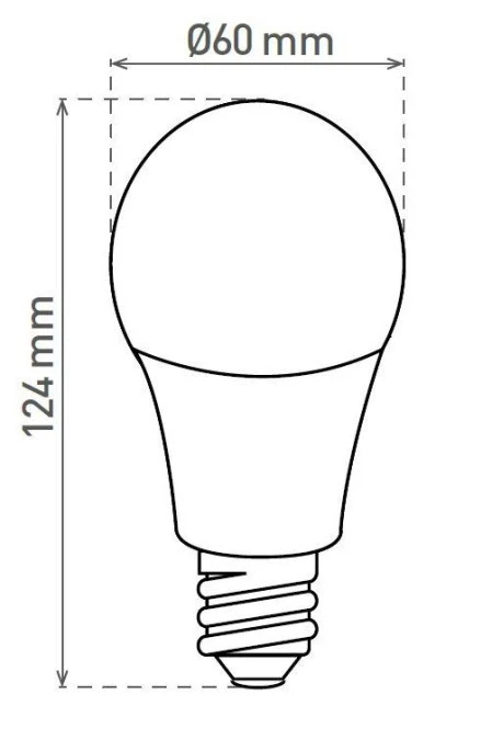 LED A60 E27 13,5W/100W NW 1521lm ‑ Lampa LED (żarówka LED) GXDS431 - obrazek 2
