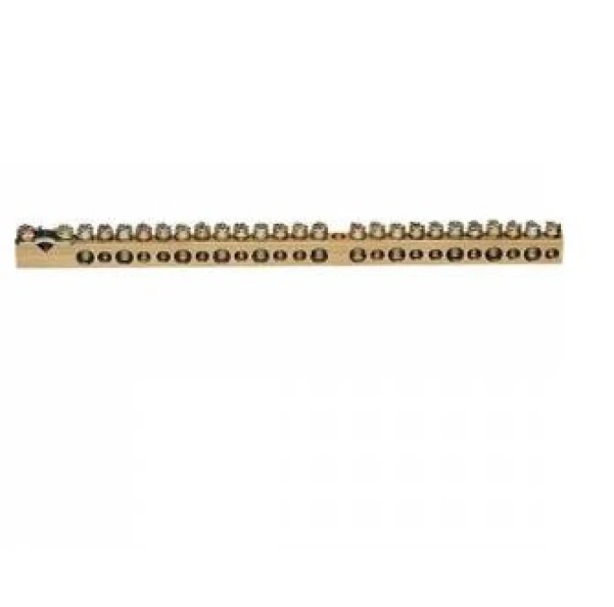 Listwa przyłączeniowa 17 otworow bez cokołu 1x25mm2 8x16mm2 8x10mm2 K156 - obrazek 1