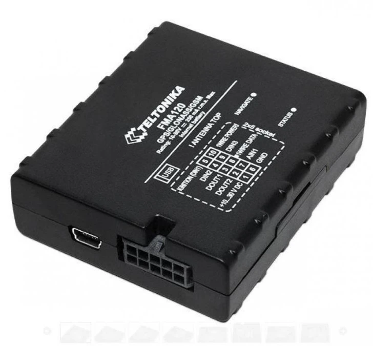 Lokalizator GPS GSM, GNSS, wbudowany akumulator Teltonika FMA120