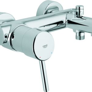 Bateria wannowa Grohe Concetto jednouchwytowa, montaż ścienny 32211001 Bateria wannowa Grohe Concetto jednouchwytowa, montaż ścienny 32211001