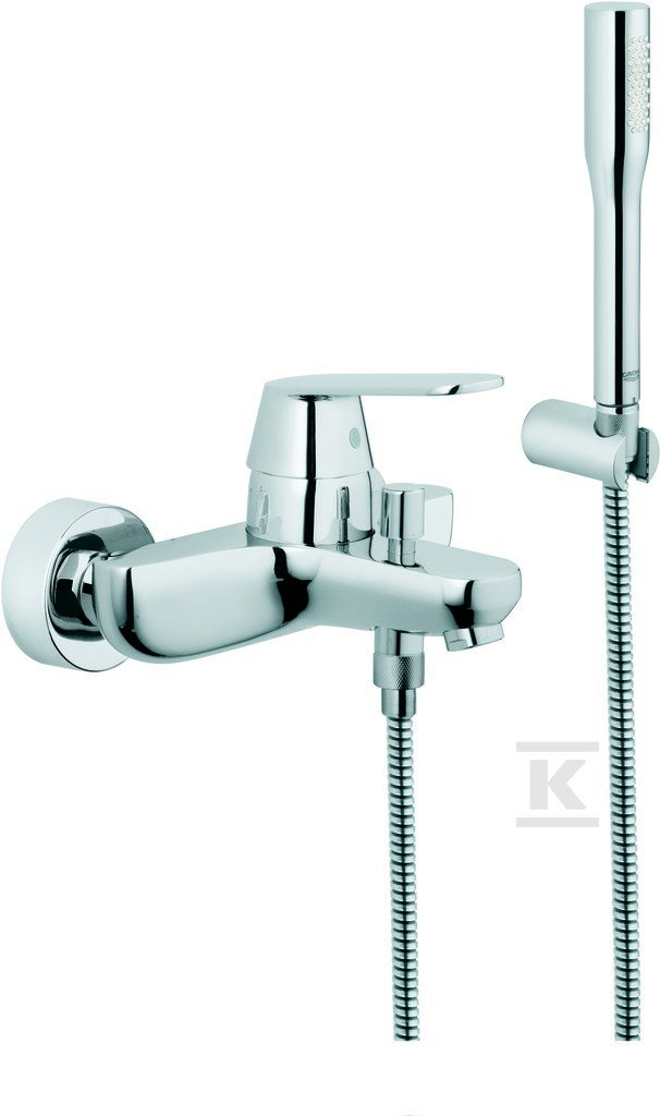 Bateria wannowa Grohe Eurosmart Cosmopolitan jednouchwytowa z zestawem punktowym 32832000 - obrazek 1