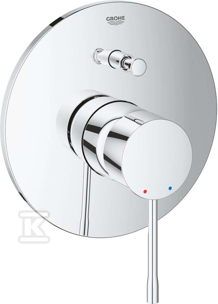 Bateria wannowa Grohe Essence jednouchwytowa 19285001 - obrazek 1