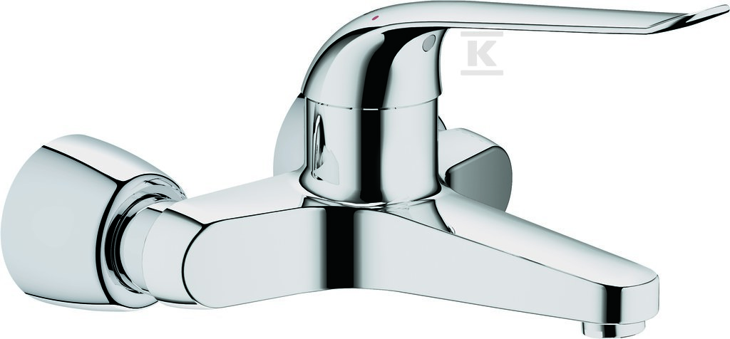 Bateria umywalkowa Grohe Euroeco Special, montaż ścienny, wylewki 220mm 32779000 - obrazek 1