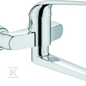 Bateria umywalkowa Grohe Euroeco Special, montaż ścienny, wylewka 257mm 32773000 Bateria umywalkowa Grohe Euroeco Special, montaż ścienny, wylewka 257mm 32773000