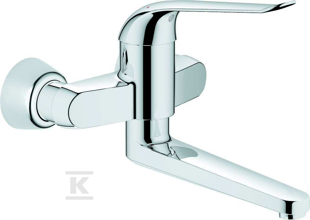Bateria umywalkowa Grohe Euroeco Special, montaż ścienny, wylewka 257mm 32773000 - obrazek 1
