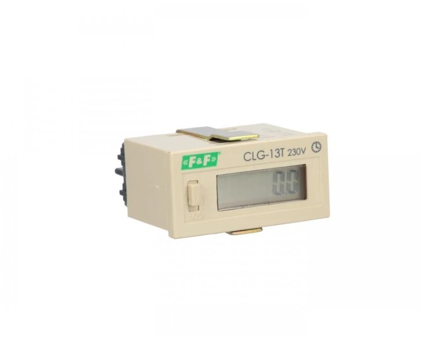 Licznik czasu pracy 110‑240V AC/DC 6 znaków cyfrowy tablicowy 48x24mm CLG‑13T 230V - obrazek 3