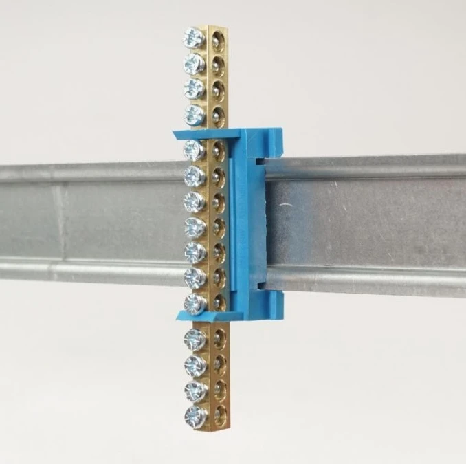 Listwa zaciskowa 15‑polowa 1‑16mm2 niebieska LZM‑B15 - obrazek 3