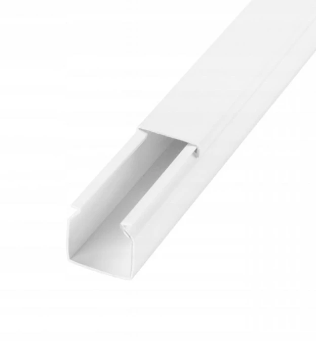 Listwa elektroinstalacyjna kanał kablowy STANDARD BKK 25x25mm korytko z pokrywą / 2 m / 4/EB/KK 25x25 - obrazek 1
