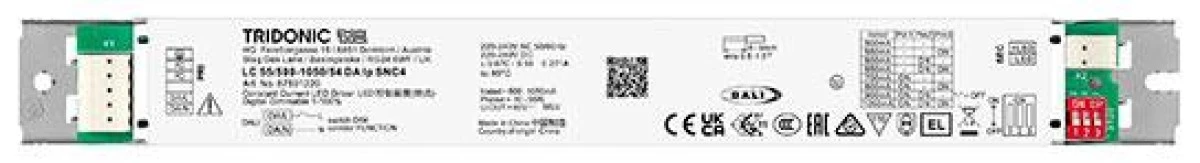 LC 55W 500‑1050mA 54V DA lp SNC4 Zasilacz LED liniowy stałoprądowy ściemnialny ESSENCE TRIDONIC ‑ 87501220 - obrazek 2