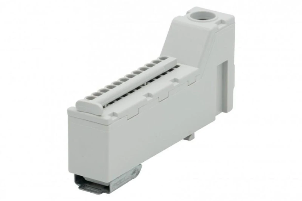 Listwa prądowa ZPS 1x25, 13x2,5 szara IP20 - obrazek 2