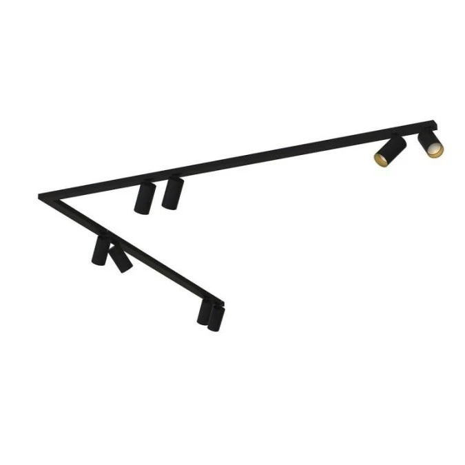 Listwa sufitowa 90 2x150cm MONO CORNER VIII 2×150 BLACK/GOLD 7700 Nowodvorski Lighting