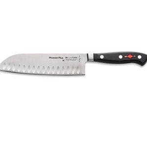 F. DICK Santoku, nóż kuchenny Premier Plus Eurasia (nóż z ostrzem 18 cm, stal X50CrMoV15, nierdzewna, 56 HRC) 8144218K