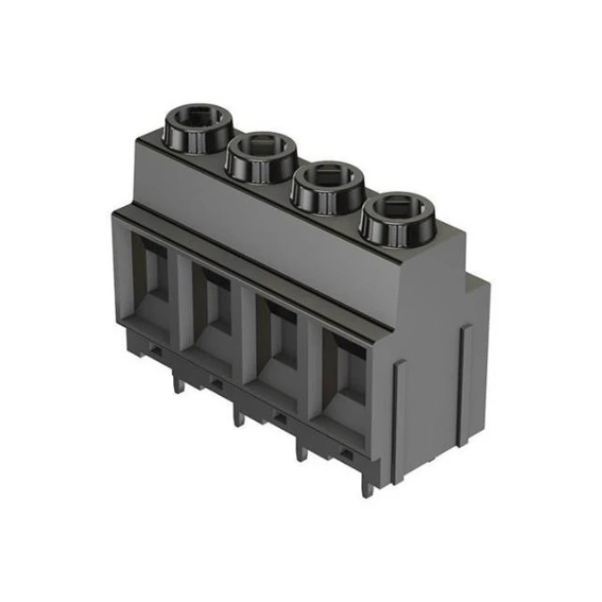 Listwa zaciskowa do druku kątowe 90 10,16mm tory: 2 na PCB 14020225402000 - obrazek 1