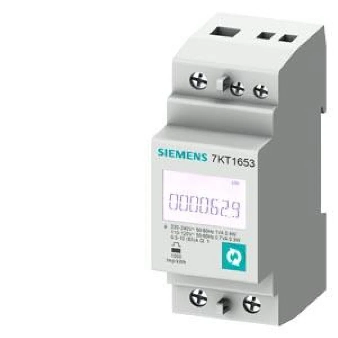 LICZNIK ENERGII SENTRON PAC1600 1‑FAZ. LCD Upom.230 V 65A TH35 MODBUS RTU/ASCII POMIAR ENERGII CZYNNEJ/BIERNEJ/POZORNEJ 7KT1651 - obrazek 2