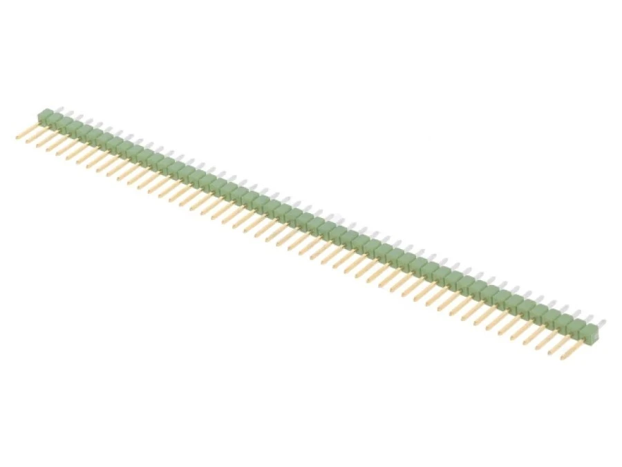 Listwa kołkowa kołkowe męskie 50‑PIN proste 2,54mm THT 1×50 5‑826629‑0
