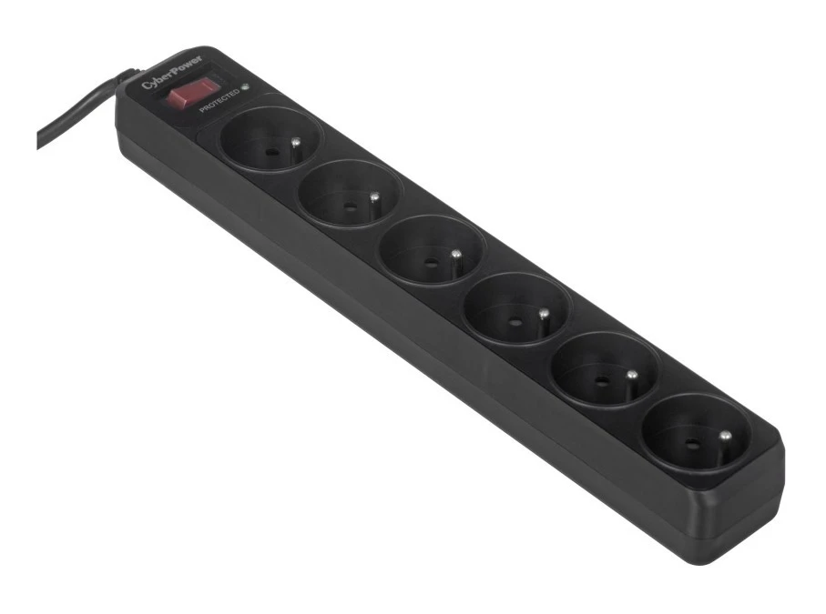 Listwa przeciwprzepięciowa CyberPower B0620SC0‑FR