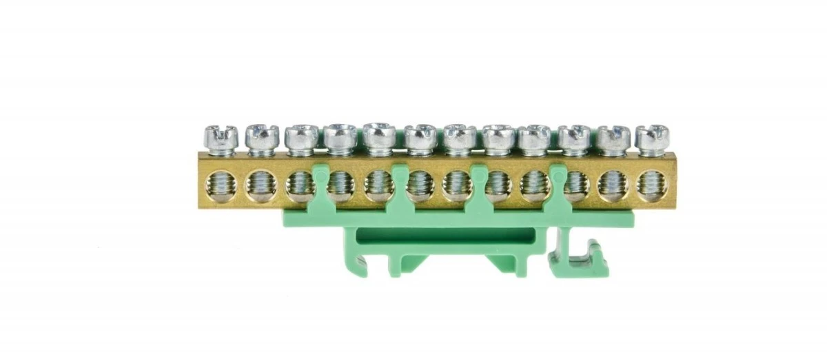 Listwa Zaciskowa 12x16 mm2‑Zielona ENE‑00547 - obrazek 1