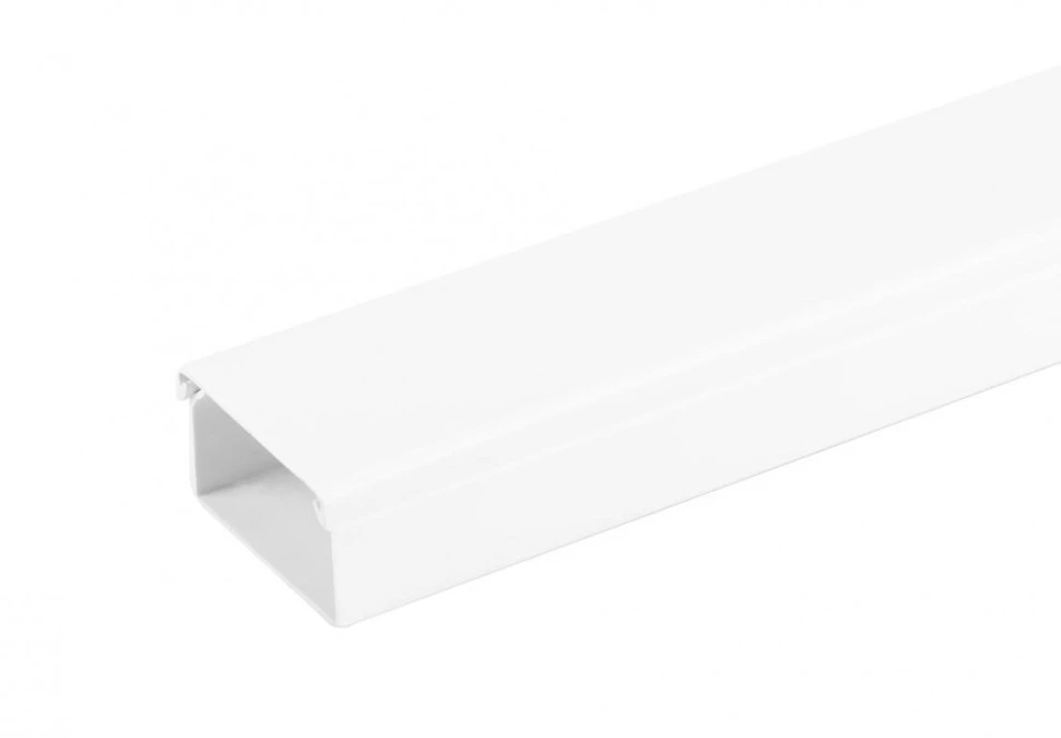 Listwa elektroinstalacyjna kanał kablowy STANDARD BKK 40x25mm korytko z pokrywą / 2 m / 4/EB/KK 40x25/HF - obrazek 1