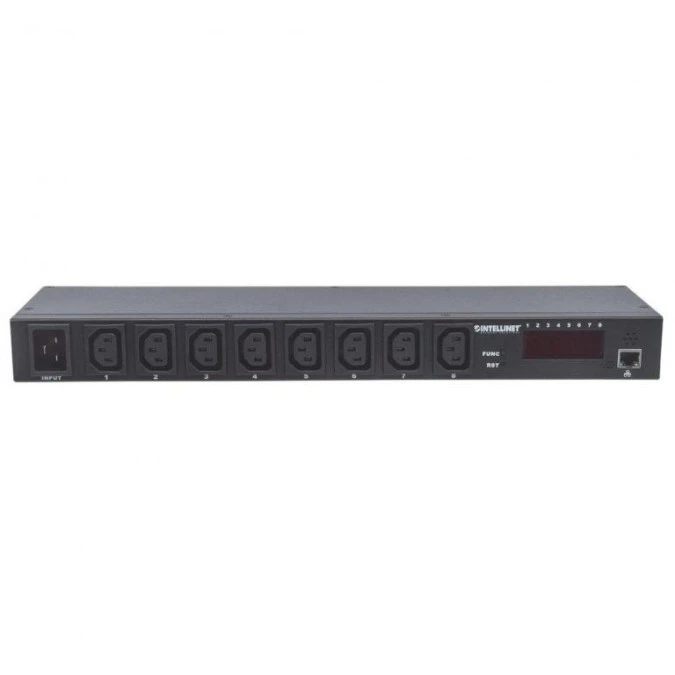 Listwa zasilająca Rack zarządzalna IP RJ45 8X C13 163682 - obrazek 3