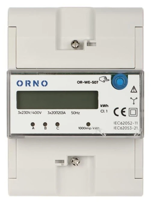 LICZNIK ENERGII ELEKTRYCZNEJ OR‑WE‑507 TRÓJFAZOWY - obrazek 2