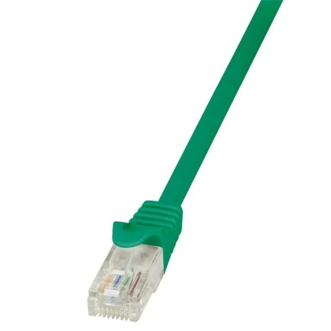 LogiLink Patchcord U/UTP zielony kat.5e PVC 2,0m. - obrazek 1