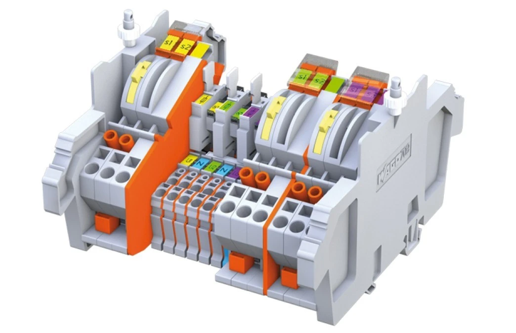 Listwa pomiarowa LPW 16‑torowa 60V AC równoległa 847‑106/060‑1000 - obrazek 1
