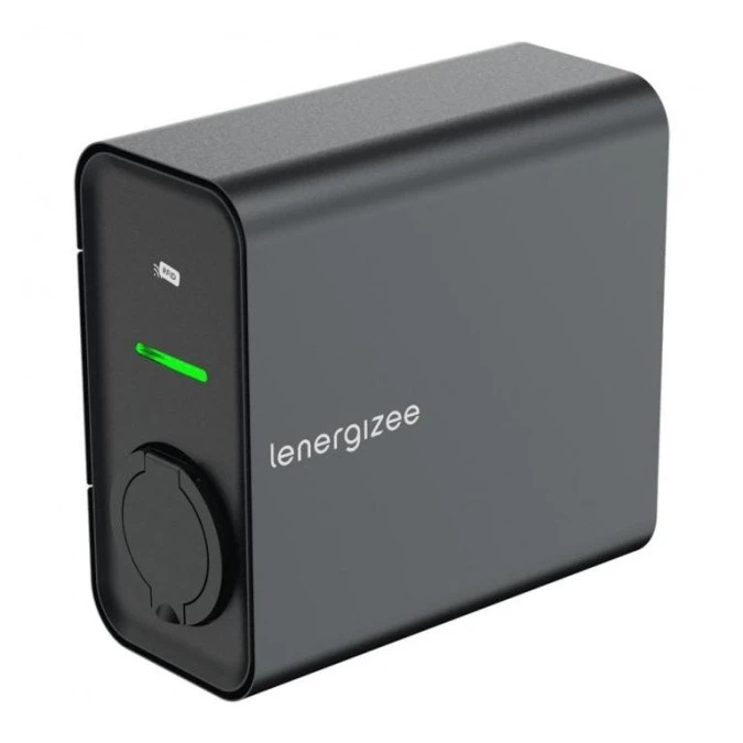 LENERGIZEE HOME RFID 7.4kW gniazdo grafitowy mat RAL7016 - obrazek 2
