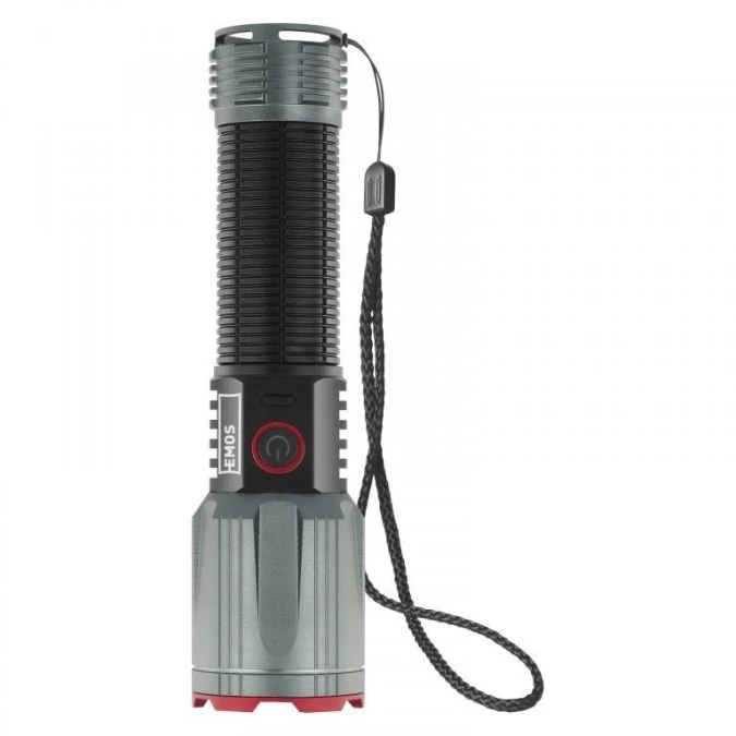 Latarka metalowa LED 3000 lm, 5000 mAh, ładowalna P3122 - obrazek 2