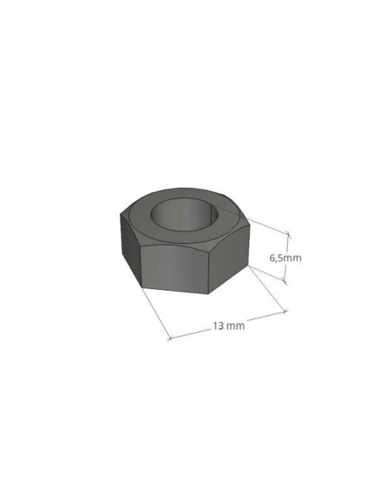 Nakrętka nierdzewna M8 iONTEC - obrazek 2