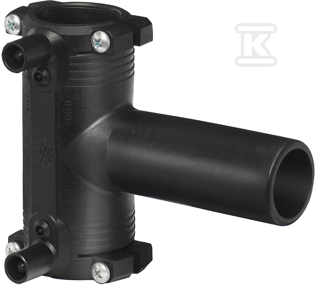 Trójnik elektrooporowy 90ST. d20 PE100, SDR11, PN10 gaz/PN16 woda 753211606 - obrazek 1