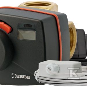 Zestaw – zawór z napędem elektrycznym ESBE VRG131 20-6,3 & CRC211 230 V 6NM 13042000 Zestaw – zawór z napędem elektrycznym ESBE VRG131 20-6,3 & CRC211 230 V 6NM 13042000