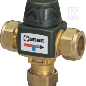 Termostatyczny zawór mieszający VTA313, regulator temperatury 30-70oc, KVS 1.5, 22mm CPF 31050500 Termostatyczny zawór mieszający VTA313, regulator temperatury 30-70oc, KVS 1.5, 22mm CPF 31050500