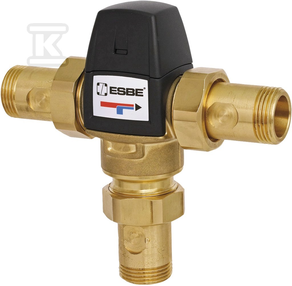 Termostatyczny zawór mieszający ESBE VTA522 20-43°C G1 1/4+R1 20-3,4 31621000 - obrazek 1