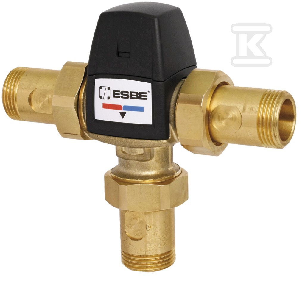 Termostatyczny zawór mieszający ESBE VTS552 45-65°C G1 1/4+R1 20-3,4 31740700 - obrazek 1