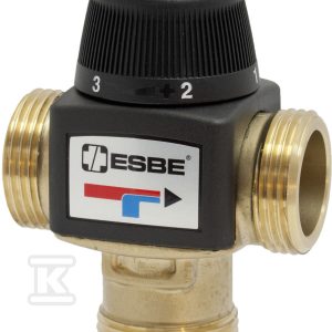 Termostatyczny zawór mieszający ESBE VTA372 20-55°C G1 20-3,4 31200100 Termostatyczny zawór mieszający ESBE VTA372 20-55°C G1 20-3,4 31200100