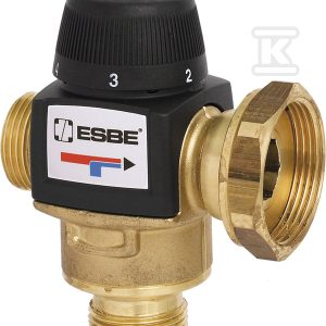 Termostatyczny zawór mieszający ESBE VTA577 20-55°C PF1 1/2 G1 20-4,5 31702300 Termostatyczny zawór mieszający ESBE VTA577 20-55°C PF1 1/2 G1 20-4,5 31702300