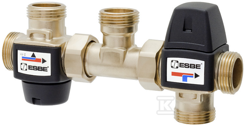 Zestaw do ogrzewania słonecznego ESBE VMC322 G1 45°C 31521000 - obrazek 1