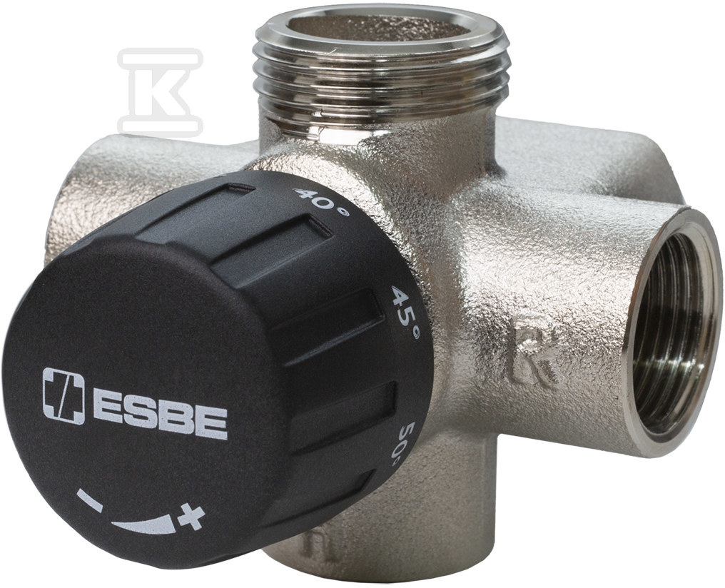 Termostatyczny zawór mieszający ESBE VTG141 20-55°C RP3/4-G1 20-3,4 31810100 - obrazek 1