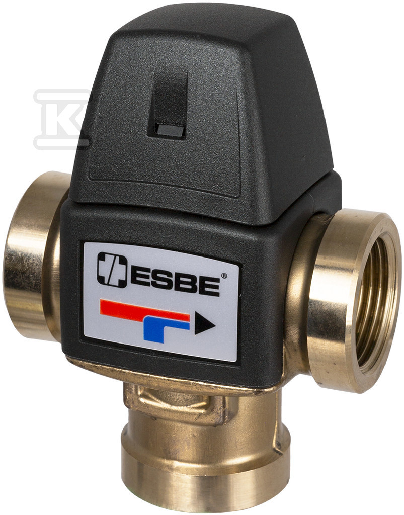 Termostatyczny zawór mieszający ESBE VTA321 LF 35-60°C 20-1,6 RP3/4 32100800 - obrazek 1