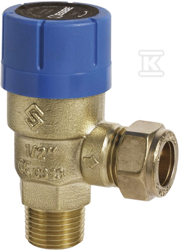 Zawór bezpieczeństwa ESBE VSB132 CPF15 R1/2 0,9MPA 36020400
