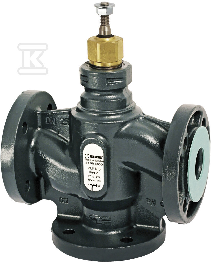 Zawór regulacyjny ESBE VLF135 PN6 kołnierz DN25-10 21001300 - obrazek 1