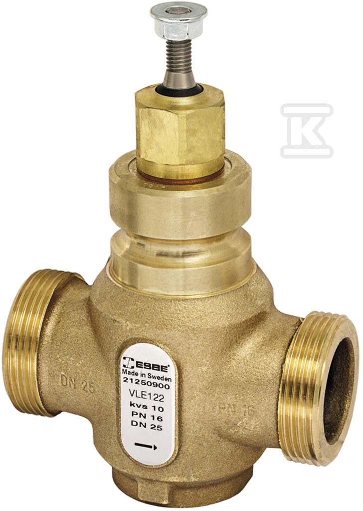 Zawór regulacyjny ESBE VLE122 PN16 G1 DN15-1,6 21250500 - obrazek 1