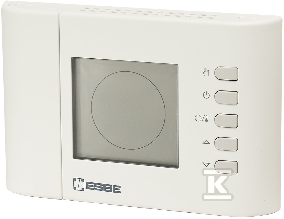 Termostat pokojowy ESBE TPW114 5-40°C H/C/WYŁ.-N/D 230 V 18002200 - obrazek 1