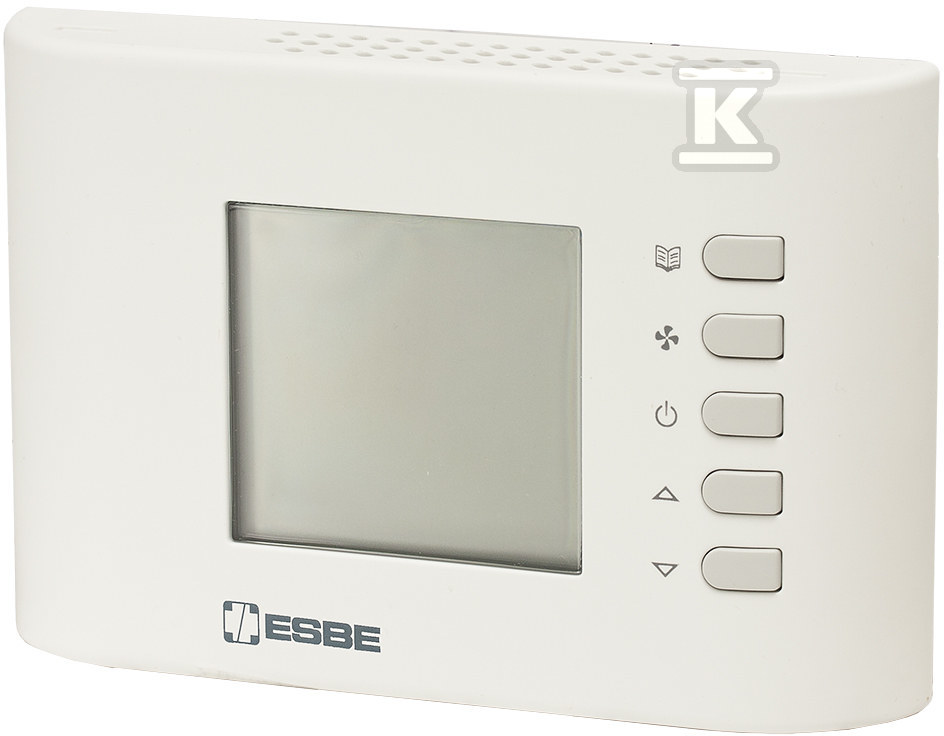 Termostat pokojowy ESBE TFC139 5-35°C LCD H/C/WYŁ. 24/230 V 18004500 - obrazek 1