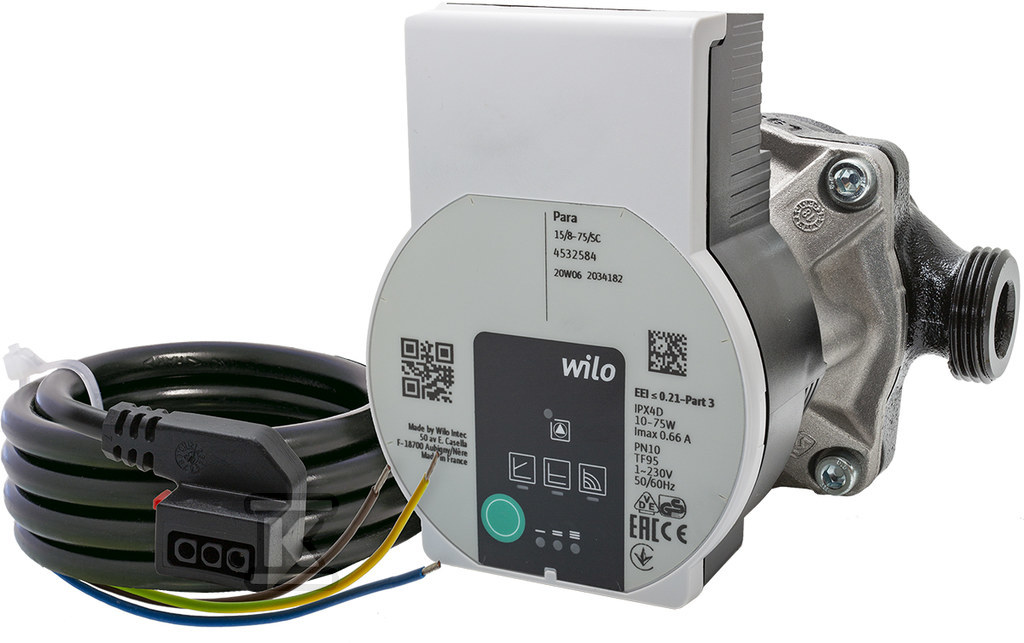 Pompa GSP951 WILO PARA 15/8-75/SC 130 67005100 - obrazek 1