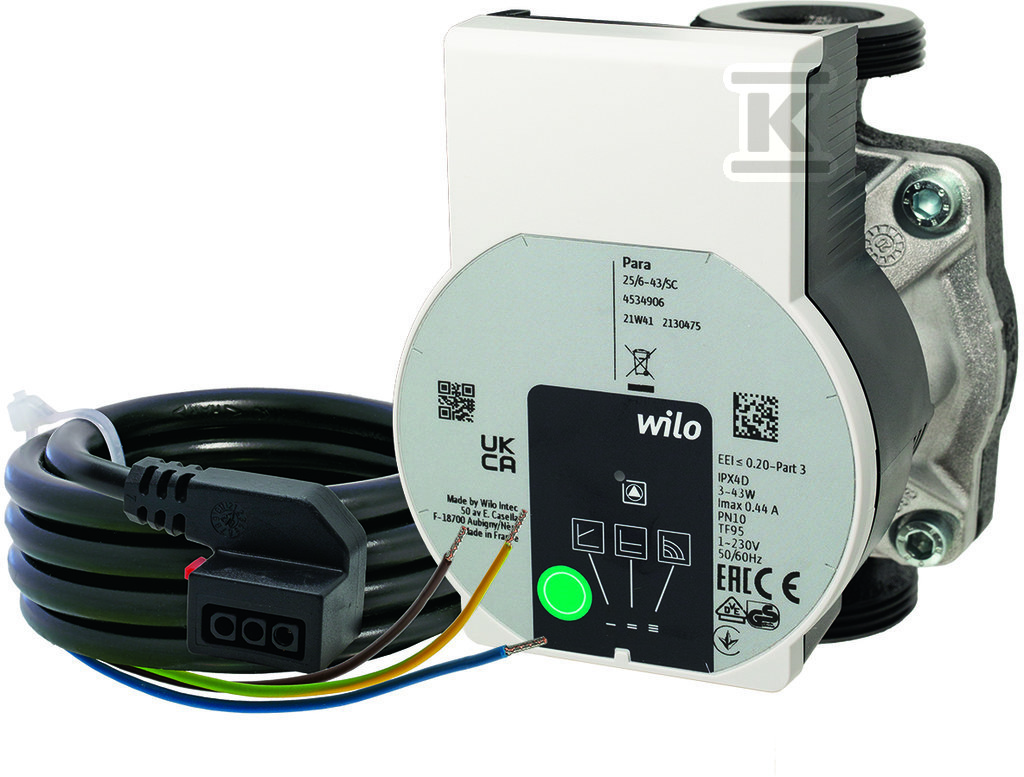 Pompa ESBE GSP951 WILO PARA 25/8 67005300 - obrazek 1