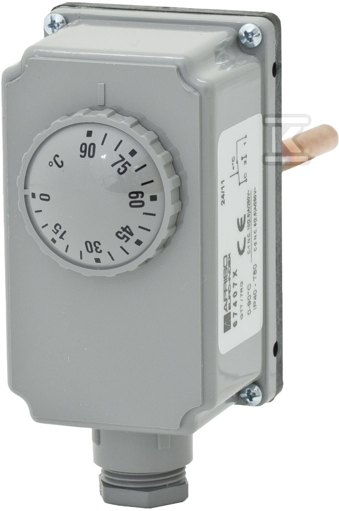 Termostat kontaktowy ESBE TIA122 230 V 100 mm TT 86901100 - obrazek 1