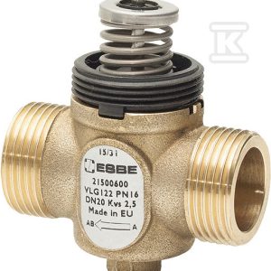 Zawór do klimakonwektorów ESBE VLG122 PN16 15-0,25 G 1/2 cala 21500100 Zawór do klimakonwektorów ESBE VLG122 PN16 15-0,25 G 1/2 cala 21500100