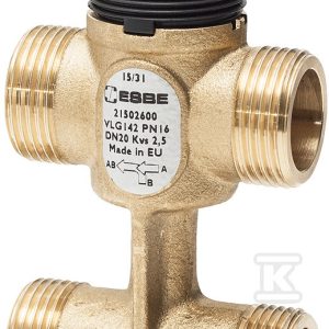 Zawór do klimakonwektorów ESBE VLG142 PN16 15-0,25 G 1/2 cala 21502100